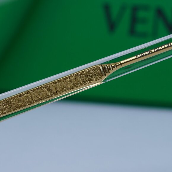 Bottega Veneta BV1028O 004 Square Eyeglasses 51mm – Transparent Beige - Picture 7 of 9